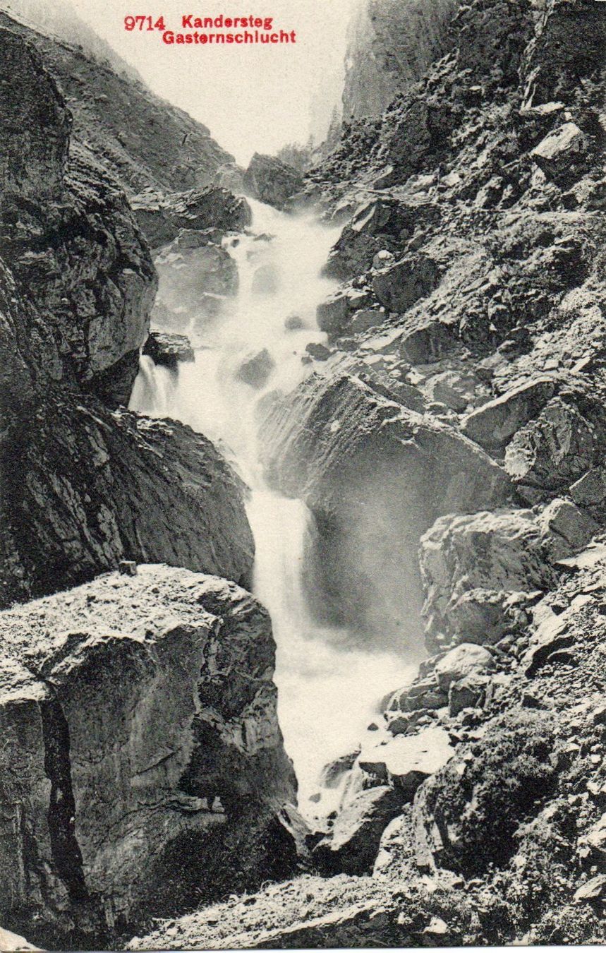 Ansichtskarten: Kandersteg - Gasternschlucht – Neu (gemäss Beschreibung) aus Melano von pisonsdro