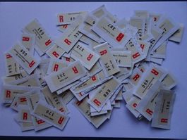 Div. R-Etiketten