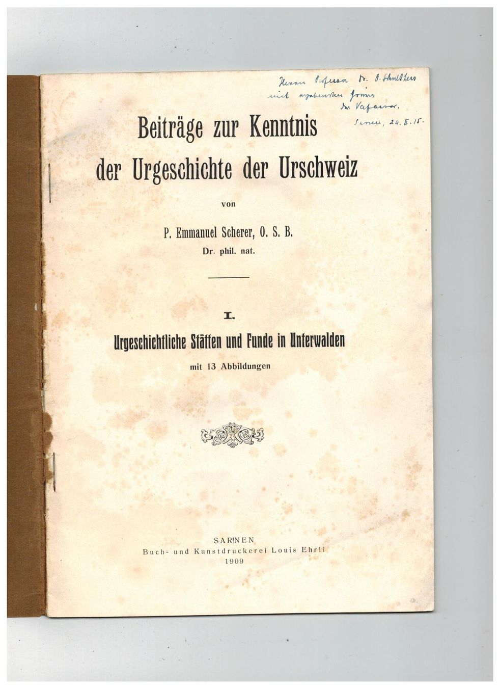 Libri: Archäologie: Urgeschichte der Urschweiz – Usato da Biel-Benken BL venduto da rud_yc8p