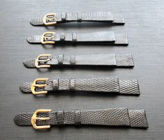 5 Uhrenbänder JEAN LASSALE GENÈVE (Bandanstoss: 14 mm)