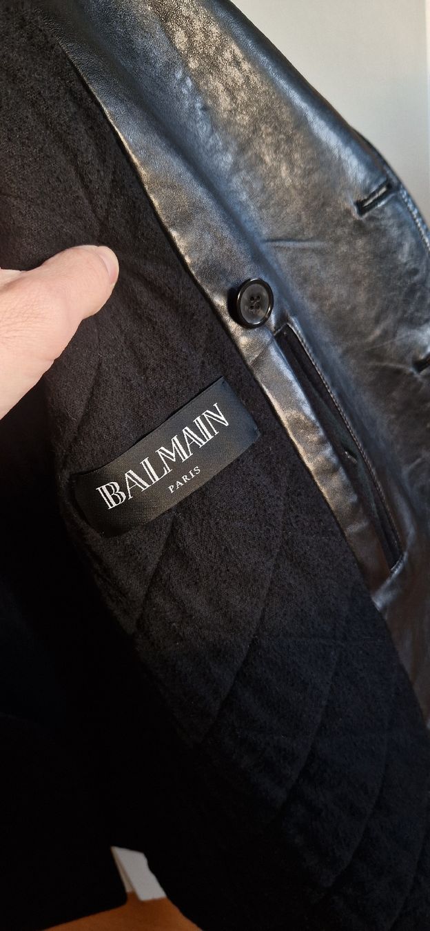 Balmain Cappotti: Caban noir Balmain – Usato da Vevey venduto da juliusca 4