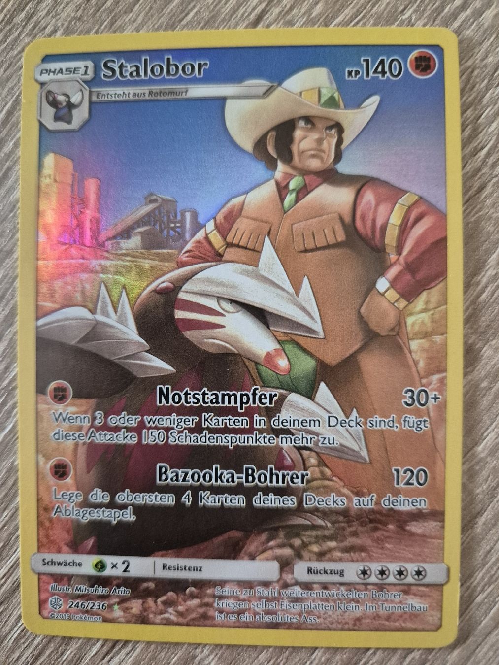Pokémon Carte collezionabili: Stalobor 246/236 - NM - DE – Usato da Basel venduto da Sahrinia