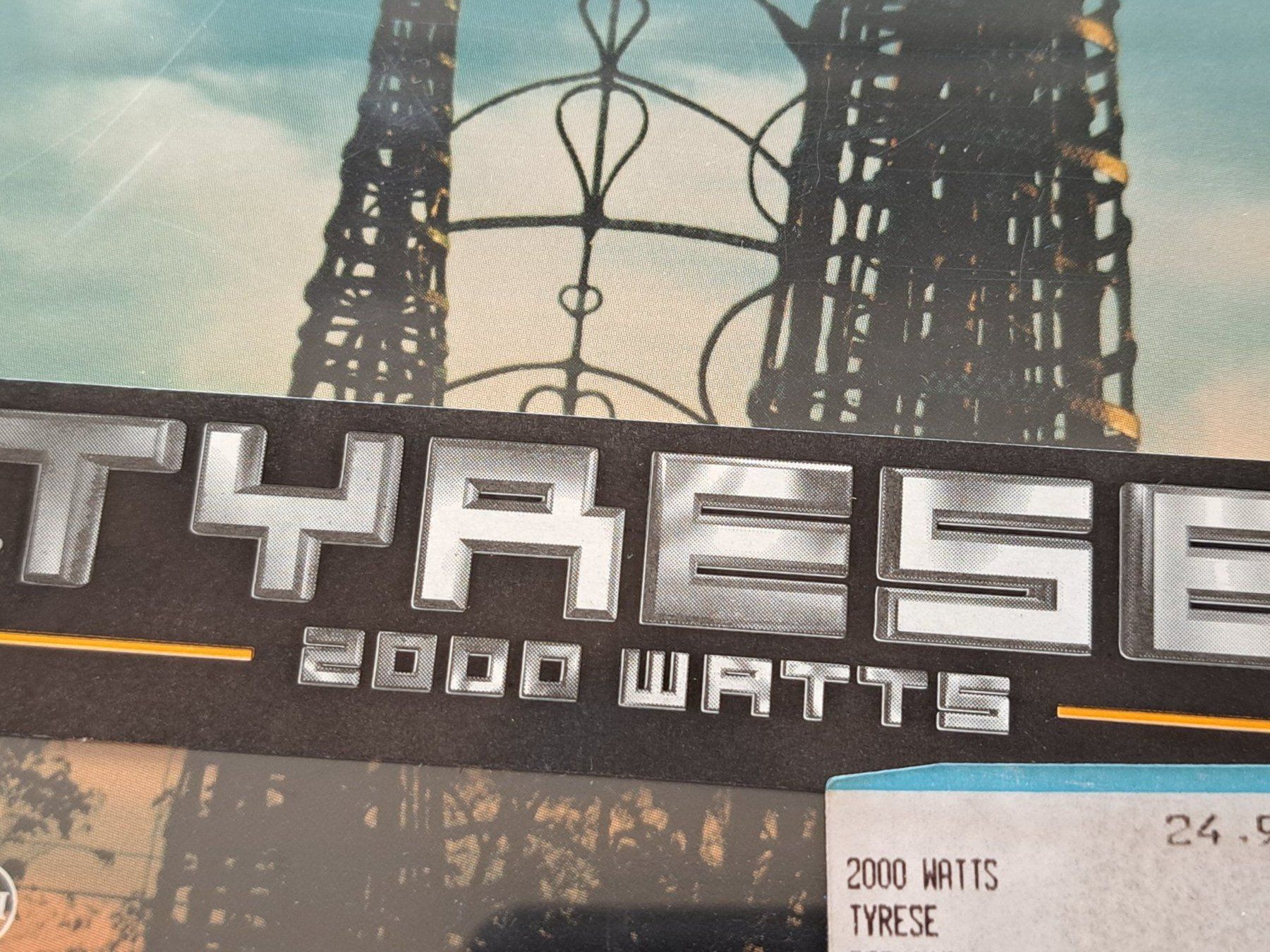 CD: CD Tyrese – 2000 Watts – Usato da Pully venduto da bro_n52j 1