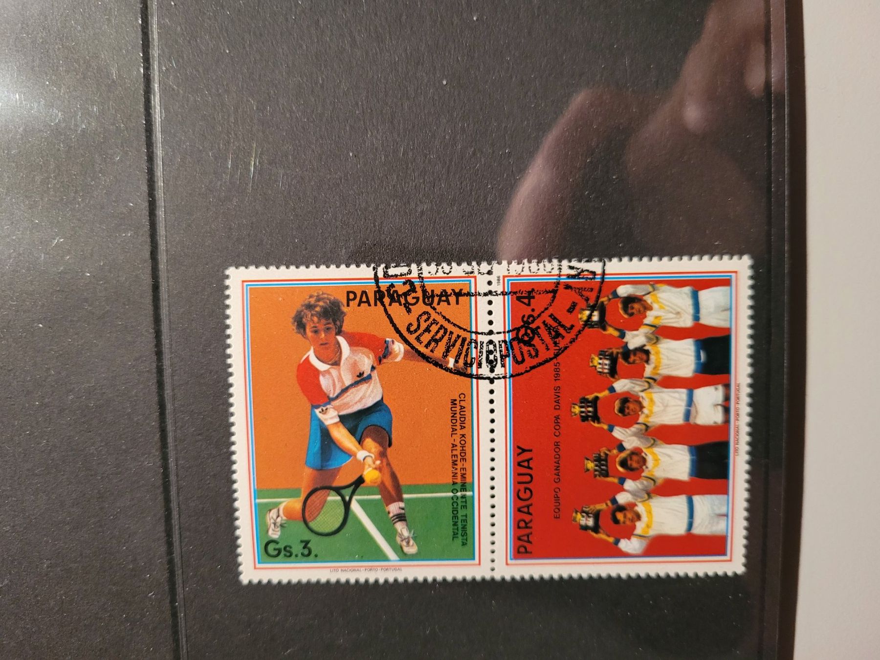 Tutti i francobolli: Davis Cup 1985 – Usato da Bertschikon venduto da KEO2