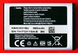 Samsung Akku AB463651BU für viele Handys