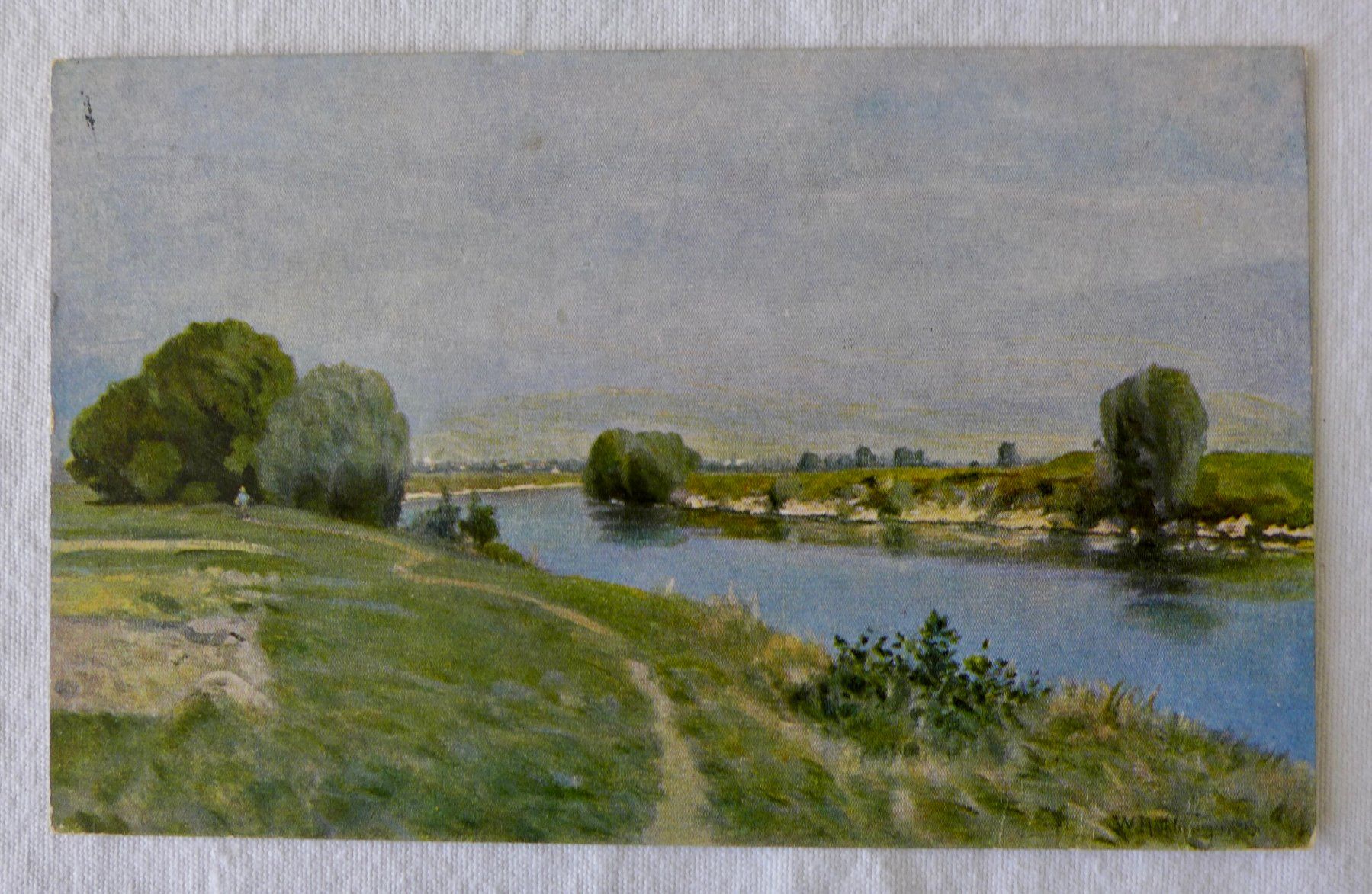 Cartoline postali: AK PRO JUVENTUTE, William Röthlisberger – Usato da Wallisellen venduto da aloa09