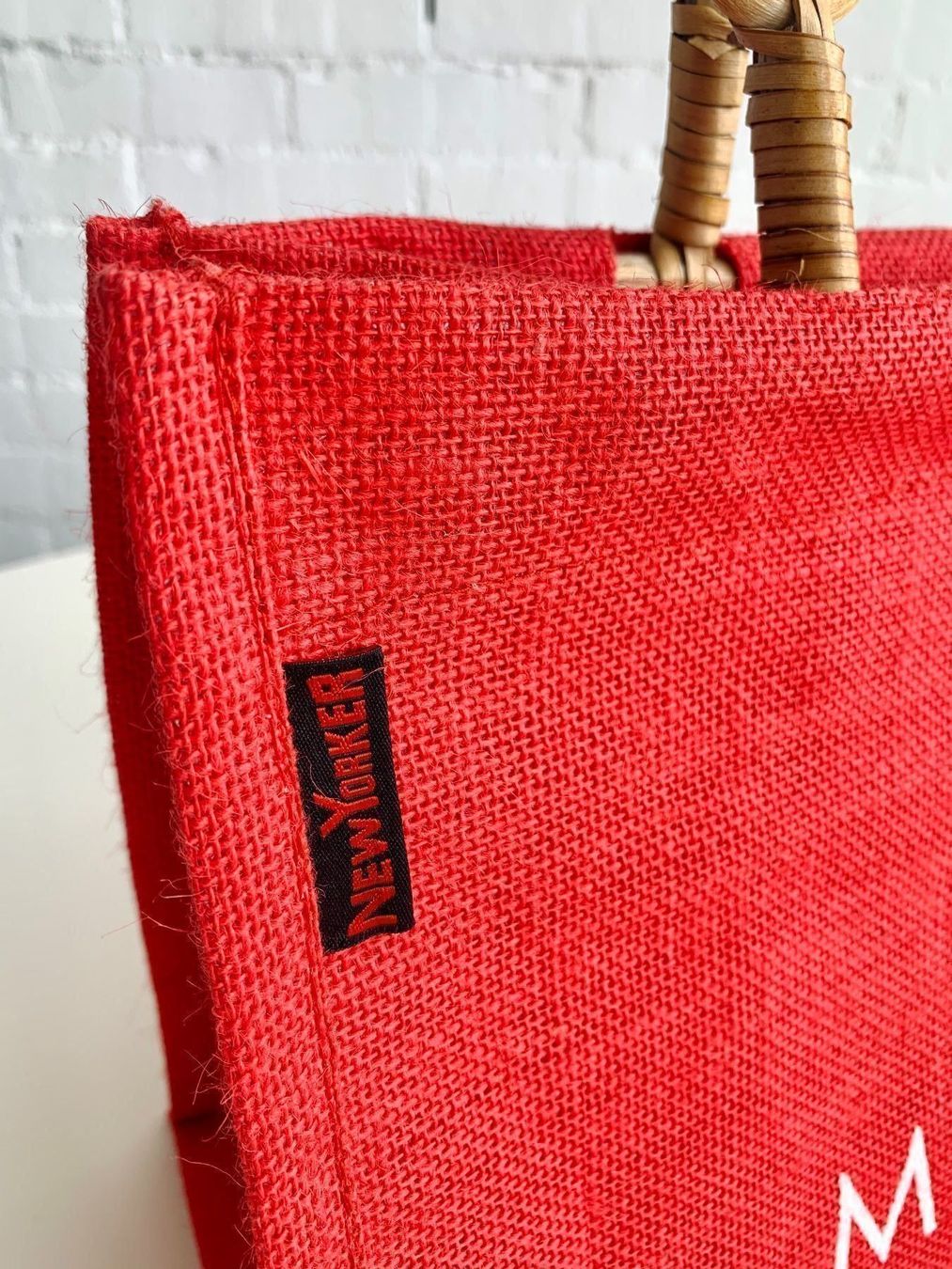 Taschen für Damen: Rote Sommertasche von New Yorker – Gebraucht aus Bern von Fraeuleinhonig 1