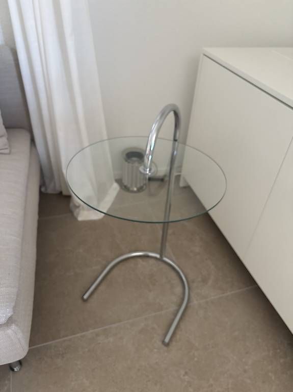 Tavoli: Beistelltisch Sidetable Silber Glas – Usato da Zürich venduto da car_9sdb 3