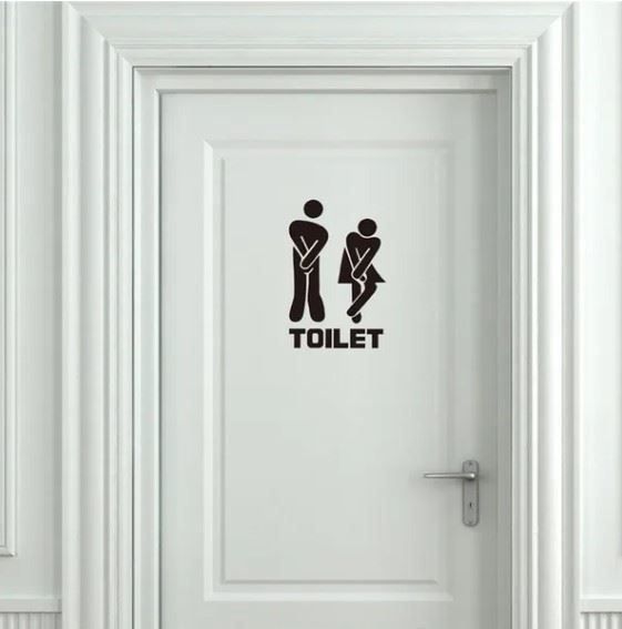 Sticker: WC Toilette Aufkleber Sticker – Nuovo e nell'imballaggio originale da Dintikon venduto da Vexi 1