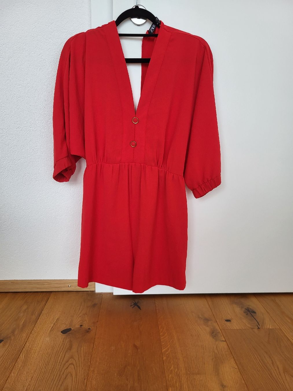 Zara Jumpsuits: Roter Jumpsuit Zara S – D'occasion à Mund par joe_m2w8