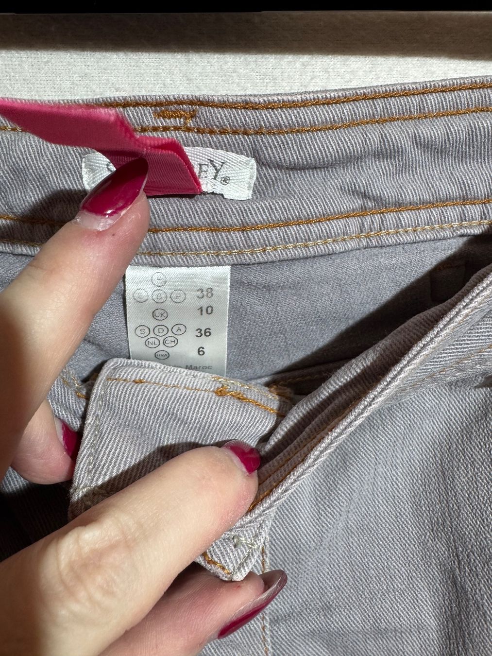 Jeans: Graue Jeans gr. 36 – Usato da Grosswangen venduto da SALE_SALE_SALE 3