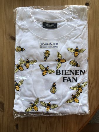 T-shirt weiss “Bienen-Fan”