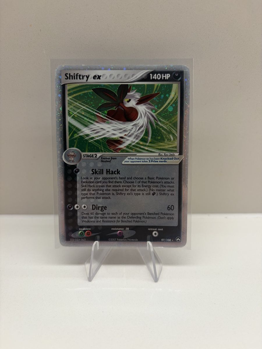 Pokémon Carte collezionabili: Shiftry ex Ultra Rare EX Power Keepers 2007 – Usato da Arlesheim venduto da WungaBunga