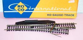 Roco H0 14534: Rechtsweiche elektr. 12°50, NS, Profil 2,5 mm