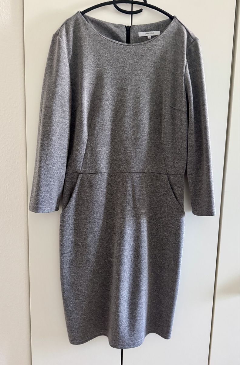 Vestiti: Kleid Grau – Gr. 40, mit Taschen – Usato da Thalwil venduto da mar_pvv8 1