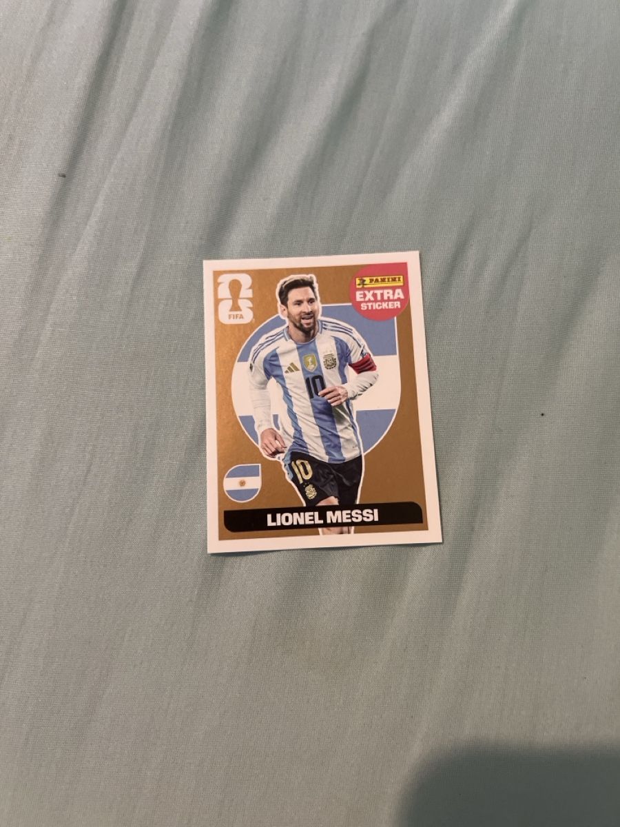 Panini Carte collezionabili: Panini Extra Sticker Lionel Messi Bronze  – Nuovo (secondo la descrizione) da Glattpark(Opfikon) venduto da ani_576j