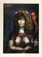 Ernst Fuchs    "Lolita"     handsigniert   GICLEE