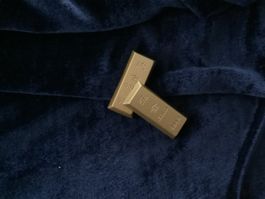 Goldbarren Imitat, 2 Stk. Dekoration.