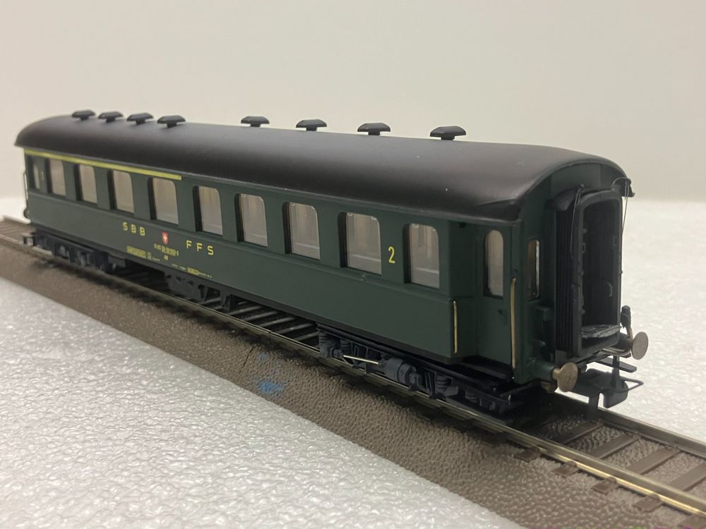METROP 7060= Abteilwagen SBB AB 003-6 1./2. Kl. - NEUWERTIG 6