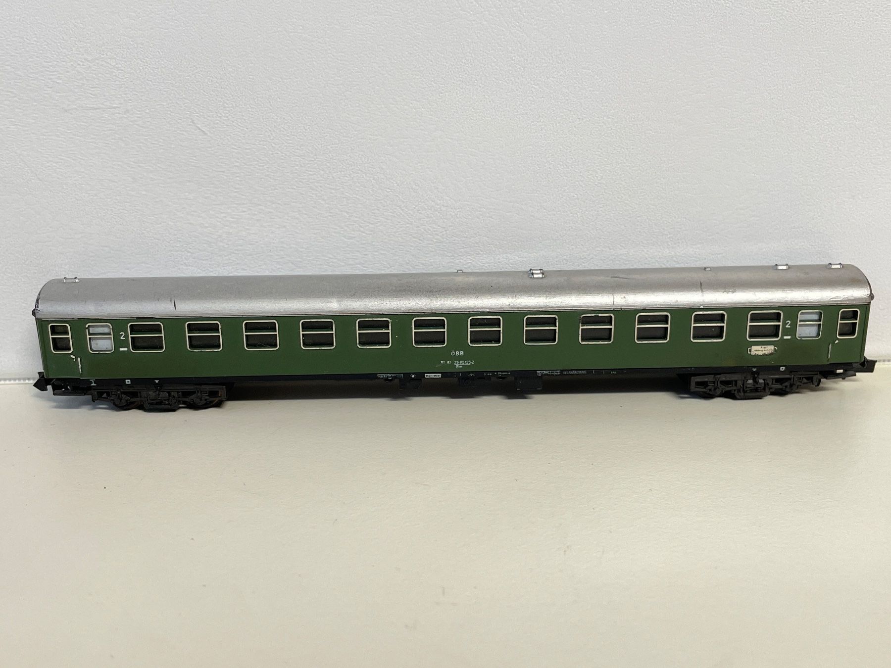 Trix Modellini di ferrovie: Minitrix Öbb D-Zug Wagen 2. Klasse – Usato da Wilderswil venduto da Modellbahn-Shop-Moll 3