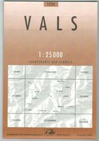 Landkarte Vals 2000