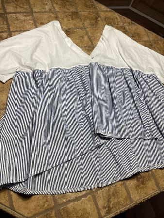 Camicia di cotone1size-nuova 👌feste👌vacanze