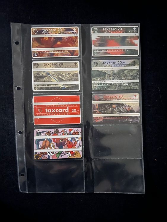 Cartes de téléphone: PTT Taxcard Raritäten – D'occasion à Regensdorf par scheissspiel