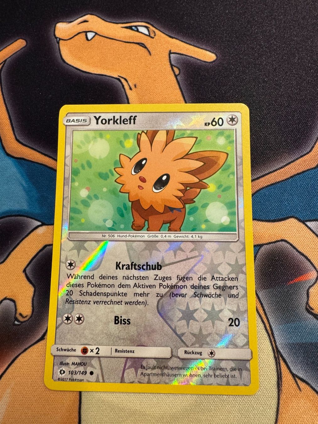 Pokémon Sammelbilder & Trading cards: Yorkleff (SUM 103) - Reverse Holo - Sonne & Mond – Neu (gemäss Beschreibung) aus Bülach von Pfrenzel