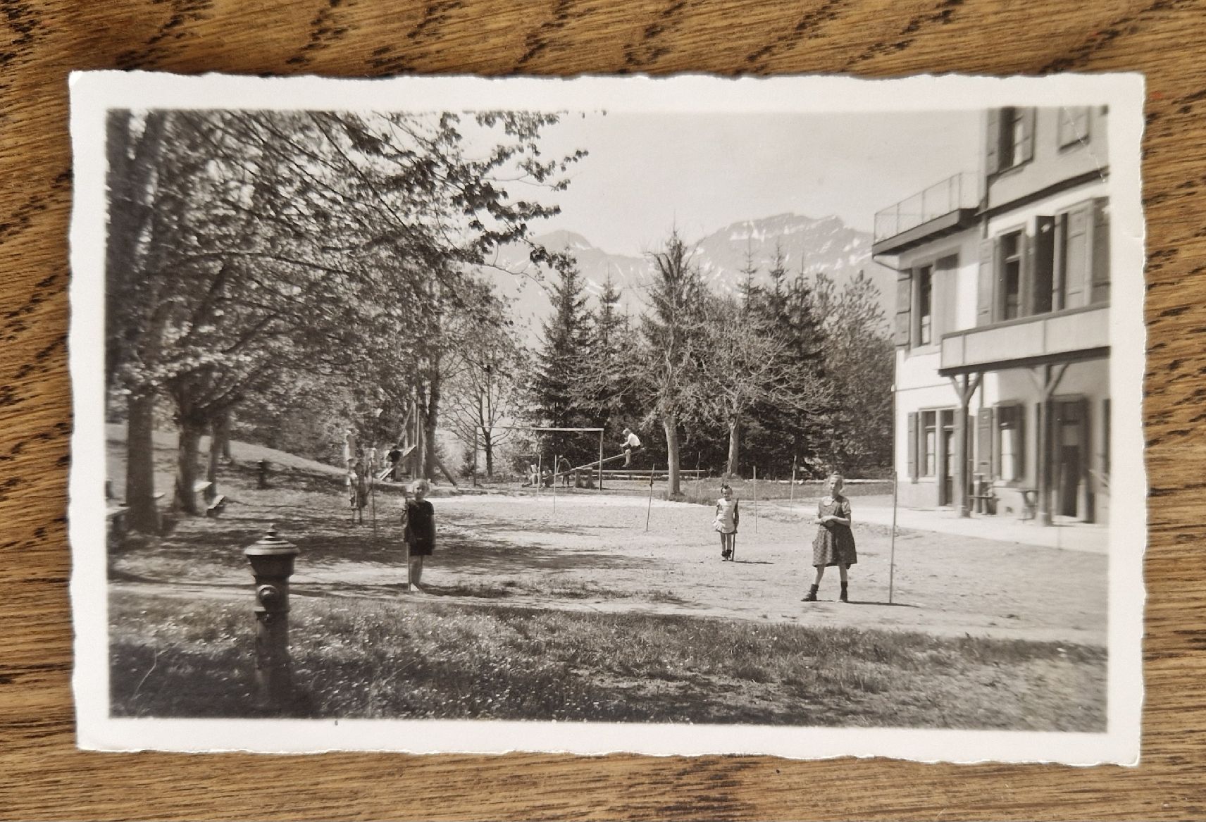 Cartoline postali: Spielplatz Ferienheim Schweibenalp – Usato da Ebikon venduto da Donar50