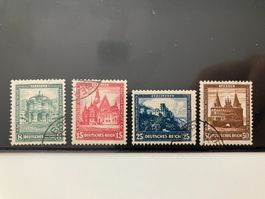 Deutsches Reich 1931, Mi 459-62, gestempelt, KP 140.--