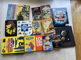 13 Kinderbücher Sachbücher Dinosaurier Wissen etc.
