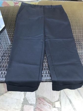 Damen elegante Hose schwarz ZARA XL