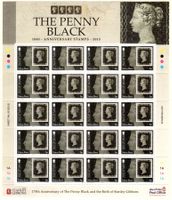 Isle of Man - 2015 - The Penny Black, Anniversary Stamps **