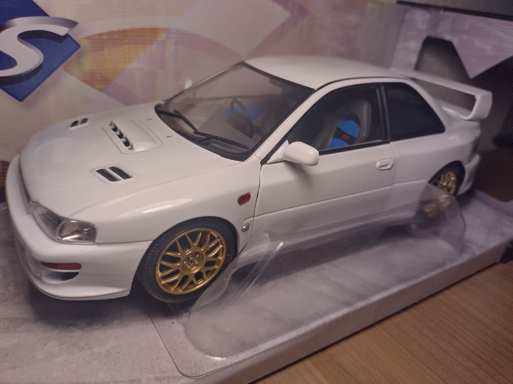 Voiture Miniature Subaru Tuning échelle 1/18 - Marque Solido - Métal - Neuf En Boîte