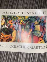 Poster August Macke Zoologischer Garten