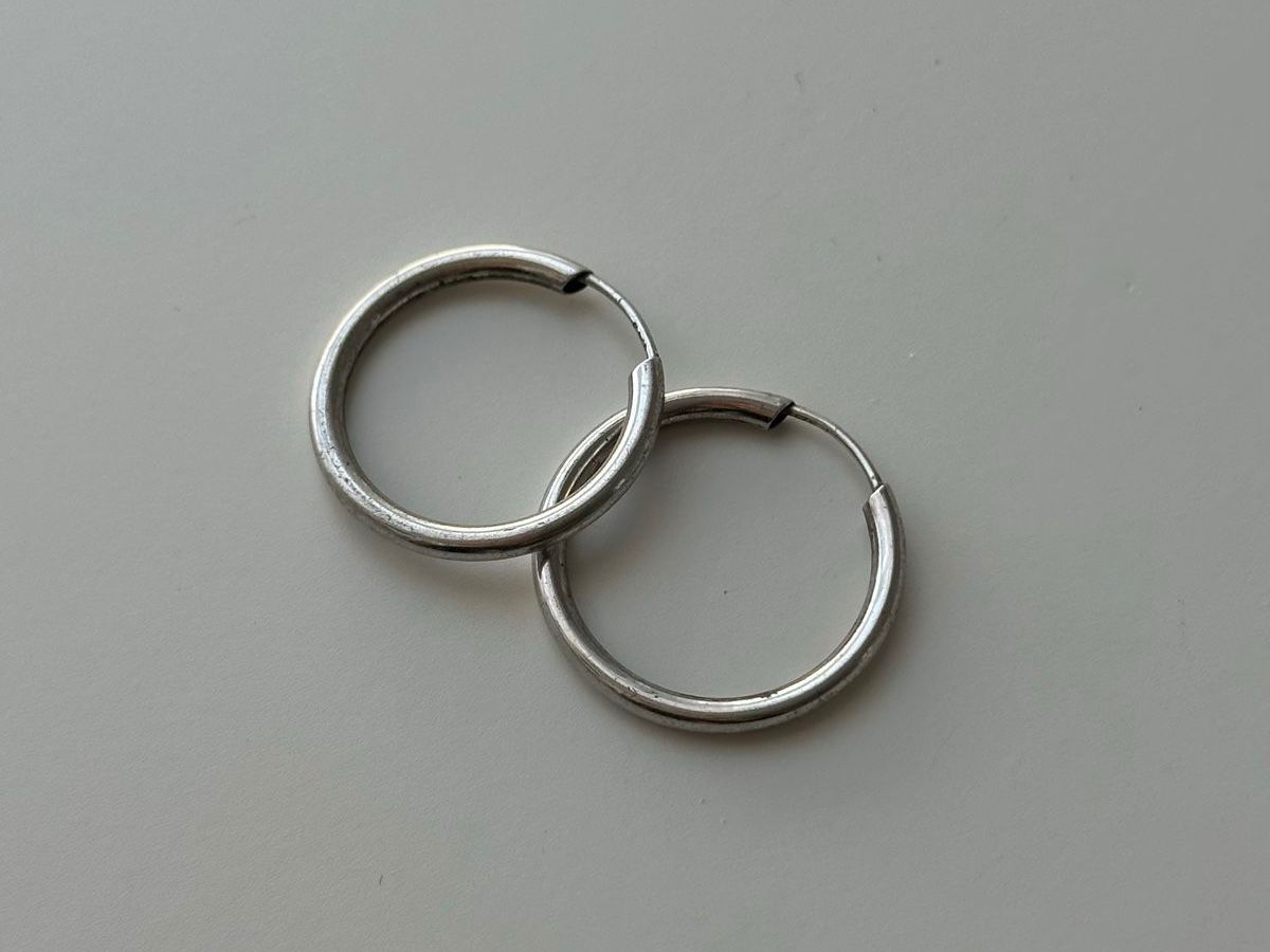 Orecchini pendenti & Orecchini a lobo: Silber 925 Kreolen 2 cm – Nuovo (secondo la descrizione) da Givisiez venduto da dor_xb9k