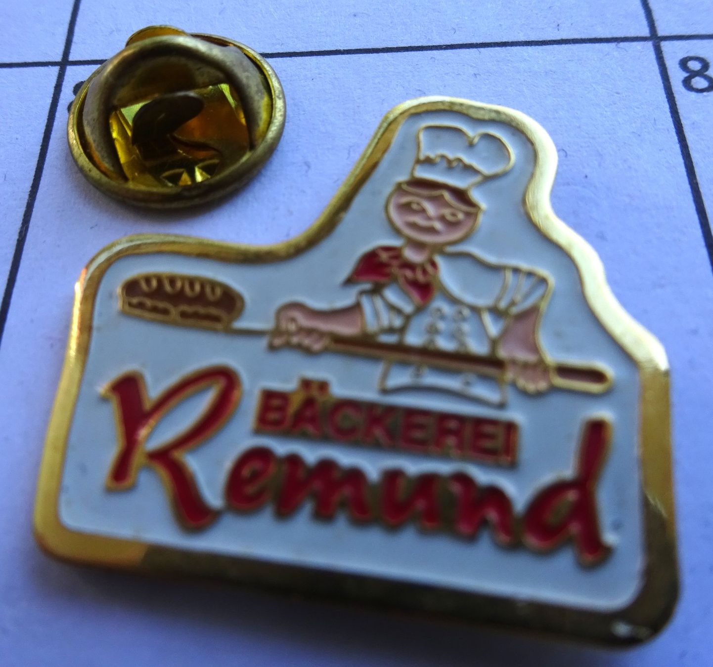 Plaquettes & Badges: Pin Bäckerei REMUND – D'occasion à Utzenstorf par BUtter81