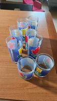 8 bicchieri vintage (2 misure diverse)