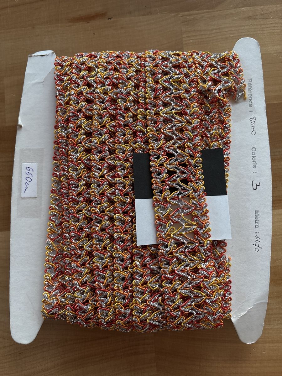 Tessuti: Textilband Bling Bling 660 cm lang – Nuovo (secondo la descrizione) da Rümlang venduto da Sambas19