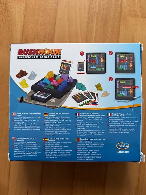 Spiele: Rush Hour Logikspiel – Gebraucht aus Wallisellen von mamivon2 1