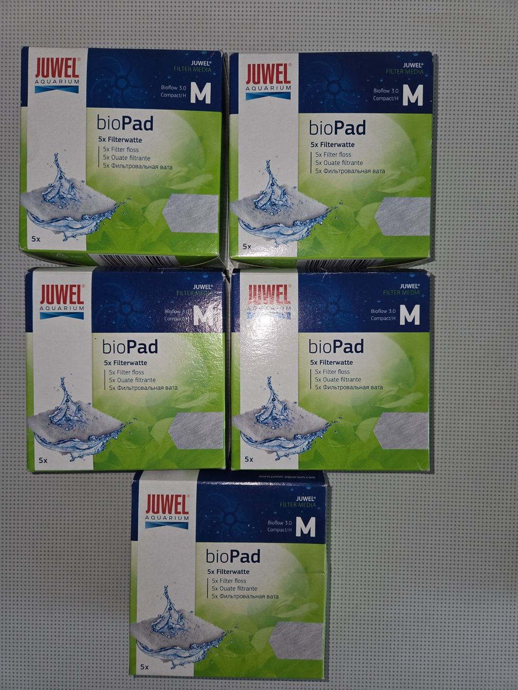 Juwel Filtri: JUWEL BioPad 5x – Nuovo e nell'imballaggio originale da Uzwil venduto da SuBo