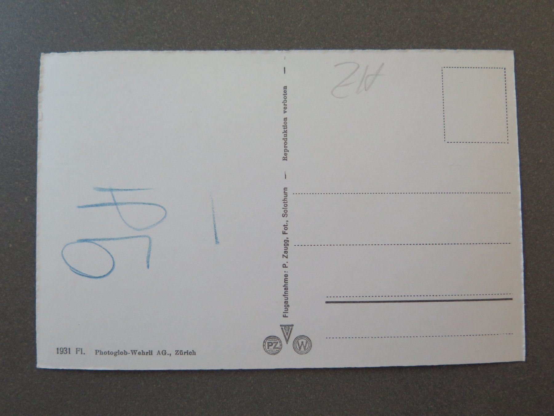 Cartoline postali: AFFOLTERN A. A. - DORF-PARTIE – Usato da Wittenbach venduto da lipasal 1