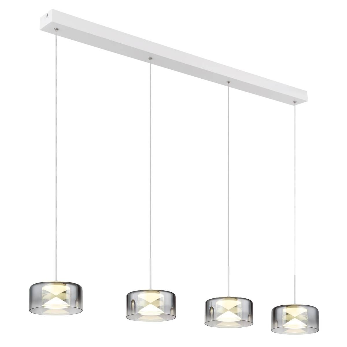 Lampadari & plafoniere: LED Pendelleuchte, Glas, 105 cm x 15 cm – Nuovo (secondo la descrizione) da Kreuzlingen venduto da Smart-Light