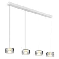 LED Pendelleuchte, Glas, 105 cm x 15 cm