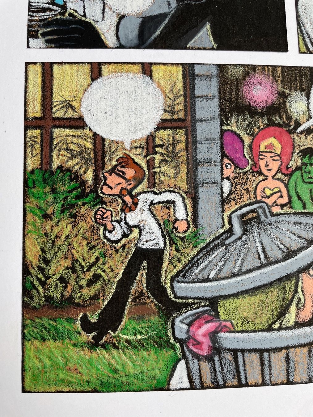 Comics: Tom TIRABOSCO. Planche originale "Léo et Léa" – Gebraucht aus St-George von Raretefacts 3