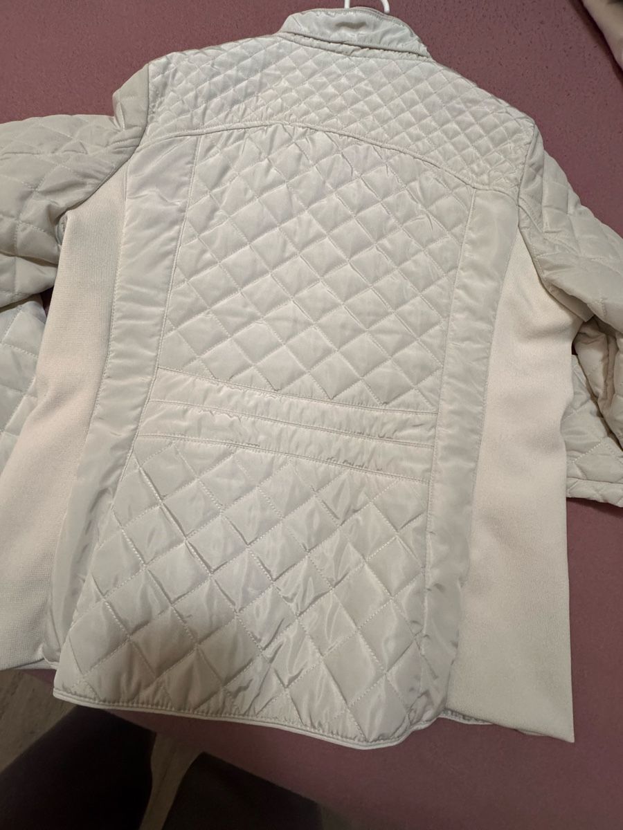Giacche: Elegante Übergangsjacke Gr. 38 beige gesteppt – Usato da Winterthur venduto da EasyRS 2