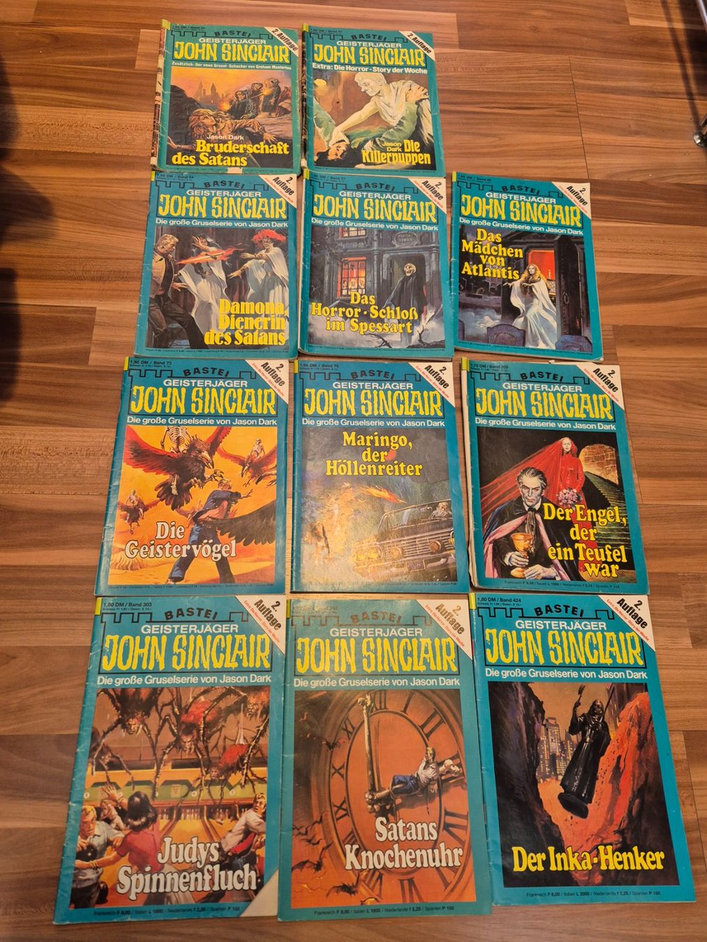 Bücher: John Sinclair Geisterjäger-Sammlung, 11 Bände, B – Gebraucht aus Schwarzenburg von Flamingo07