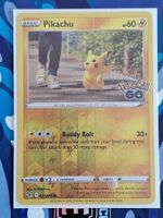 Pikachu  - Reverse Holo - Pokemon GO  #Ord19
