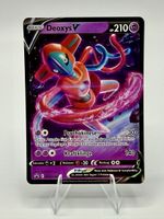 Pokémon Deoxys V Promo Holo | Sword & Shield SWSH266 Black