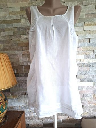 Blouse sans manche blanche – TBS– Taille 38
